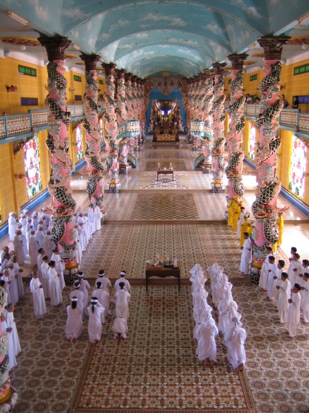 Saigon Vietnam - Tay Ninh Temple